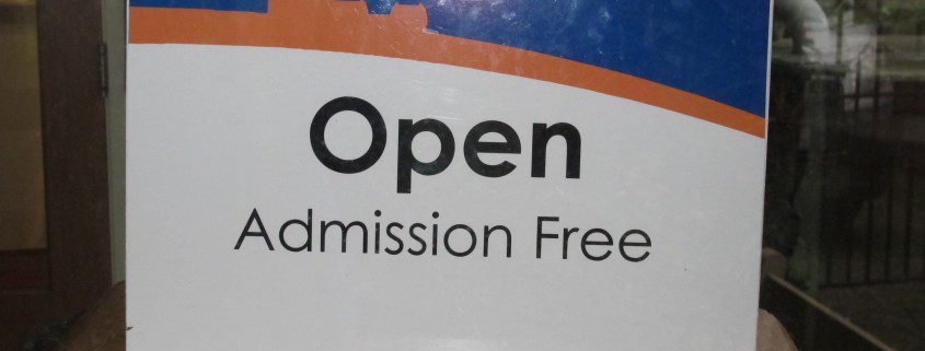 Open Free Admission