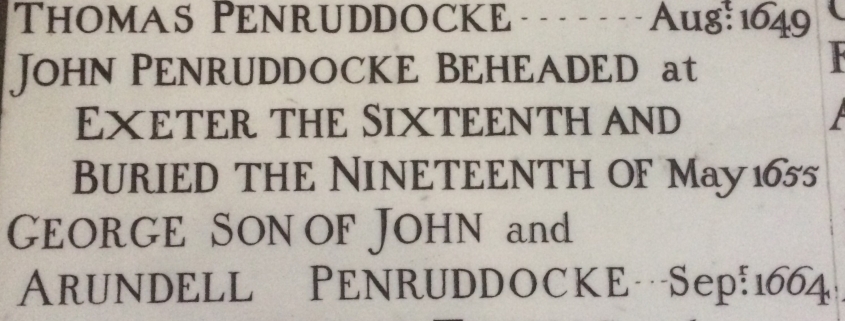 John Penruddock of Compton Chamberlayne (2)