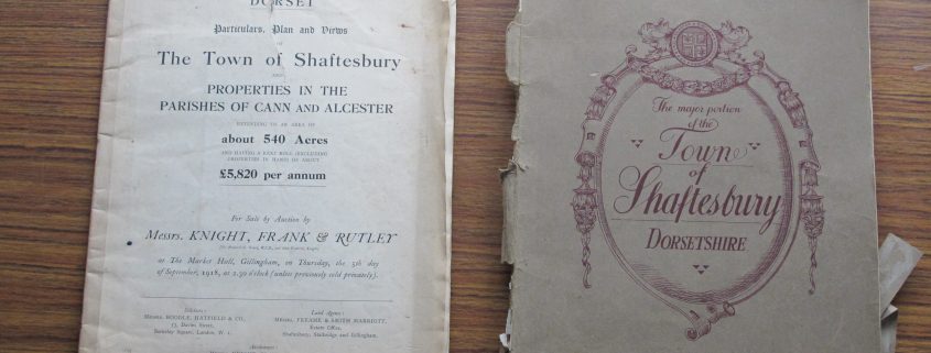 Sales of Shaftesbury