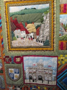 Detail from the Shaftesbury Quilt