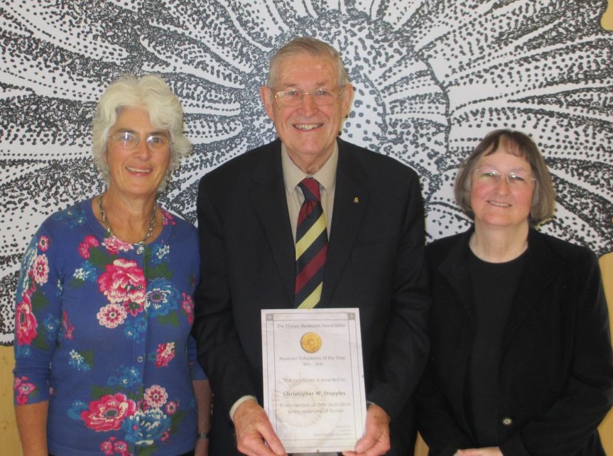 Claire, Chris and Ann at the Etches Collection (2)