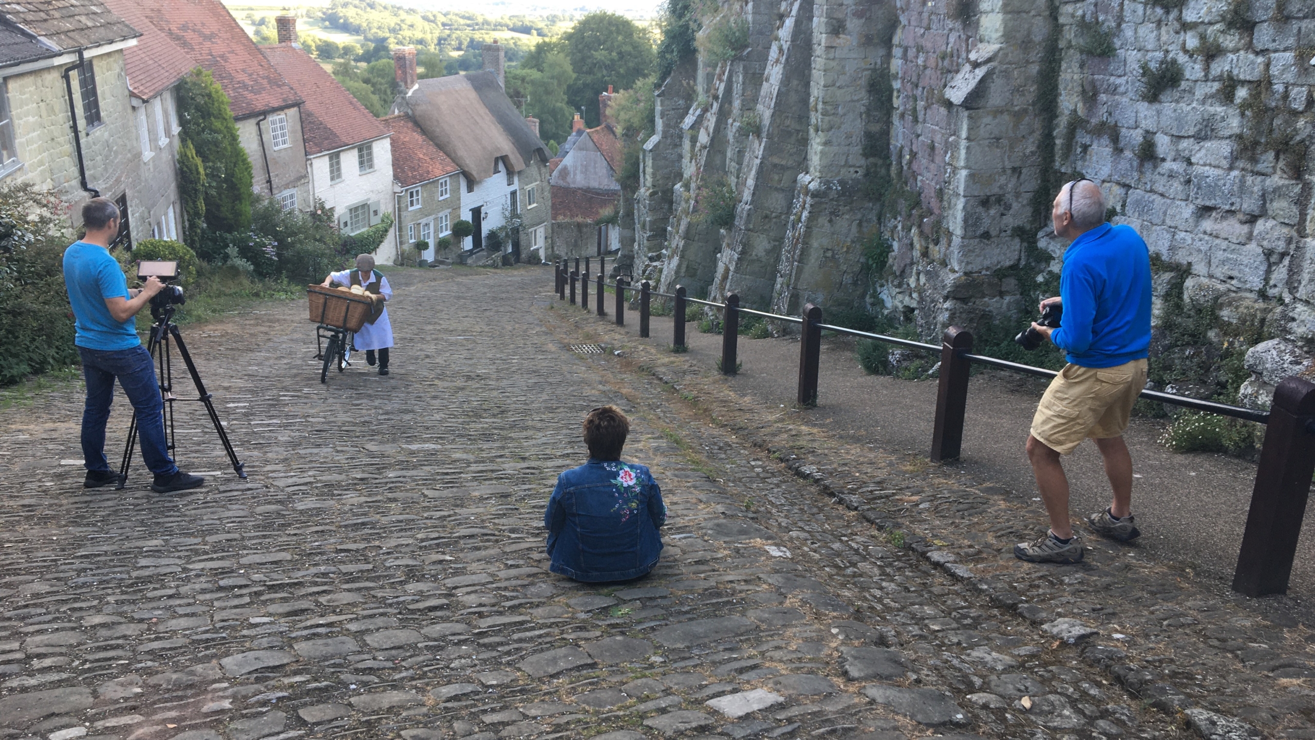 Team Harbour Media on Gold Hill