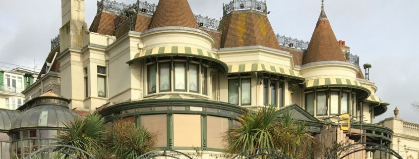 East Cliff Hall from its garden (2)